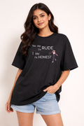 Savage Quote Oversized T-Shirt