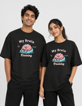 Unisex Funny Graphic Oversized T-shirt
