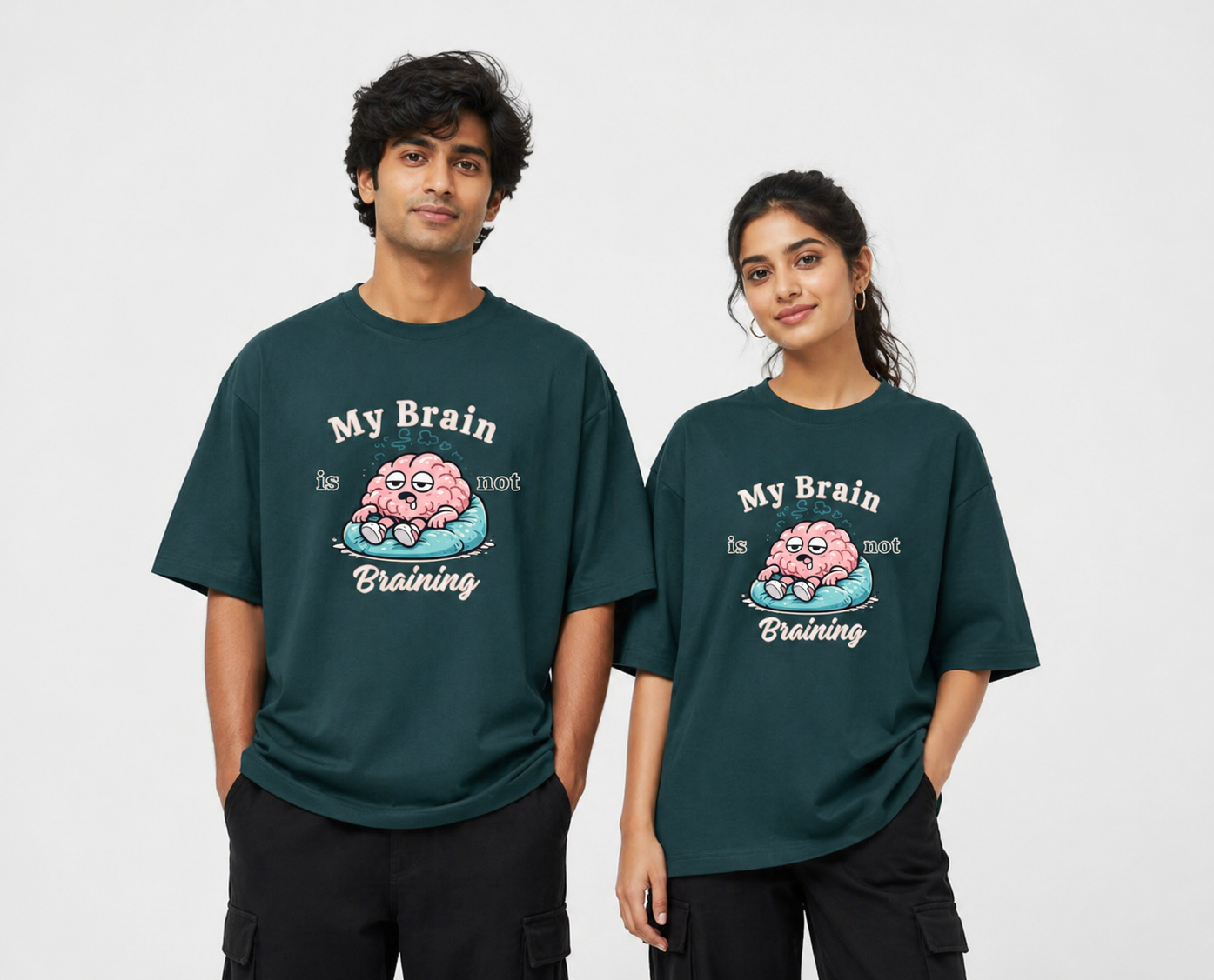 Unisex Funny Graphic Oversized T-shirt