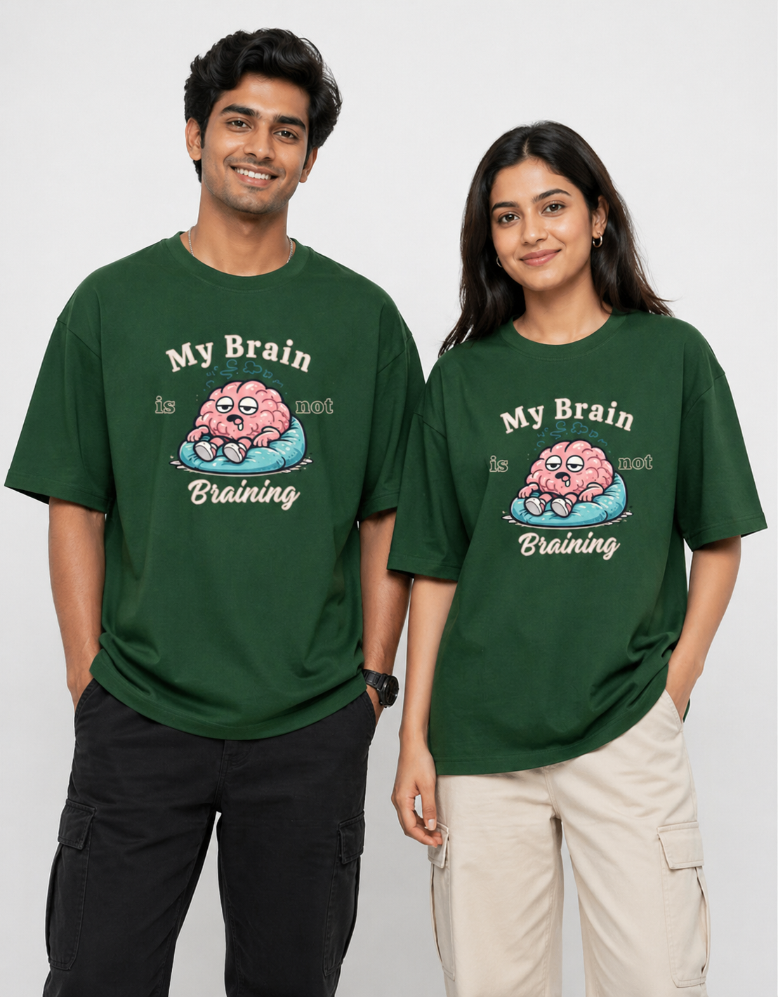 Unisex Funny Graphic Oversized T-shirt