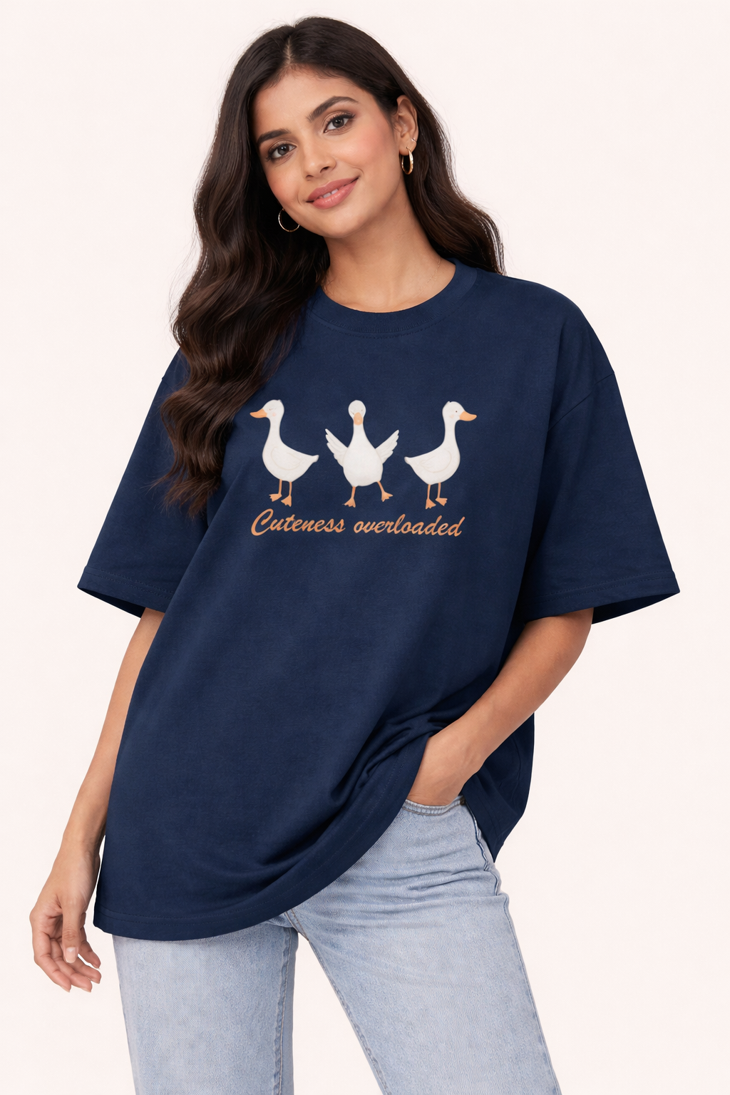 Cute Goose Trio Graphic Tee