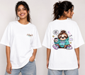 Lazy Mood Sloth Aesthetic Back Print Tee