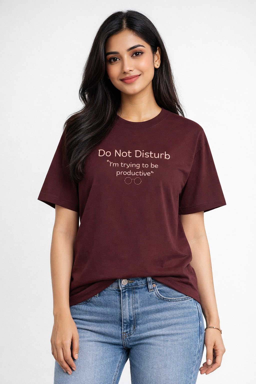 Minimal Aesthetic Oversized Cotton T-Shirt