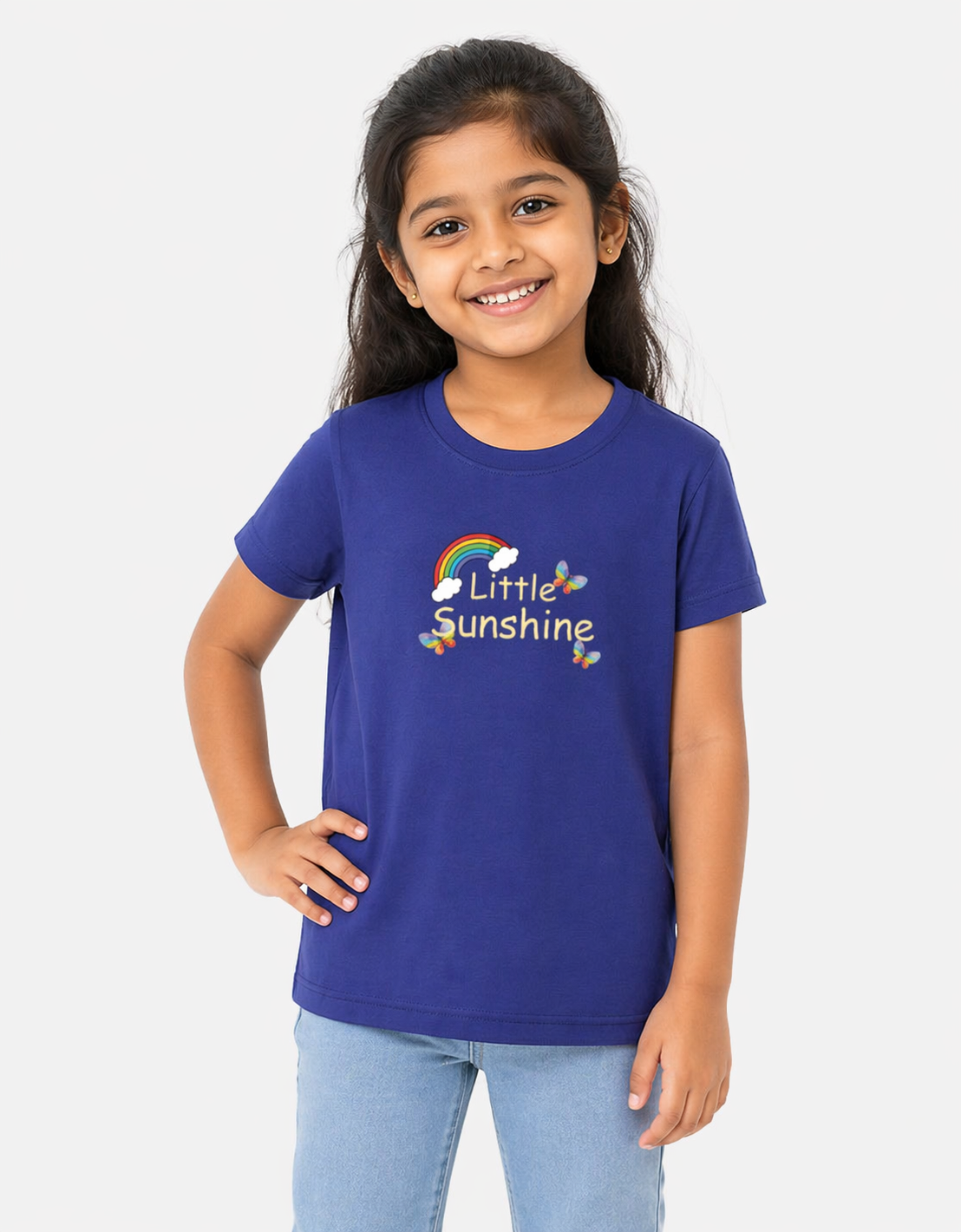 Little Sunshine Rainbow Kids T-Shirt