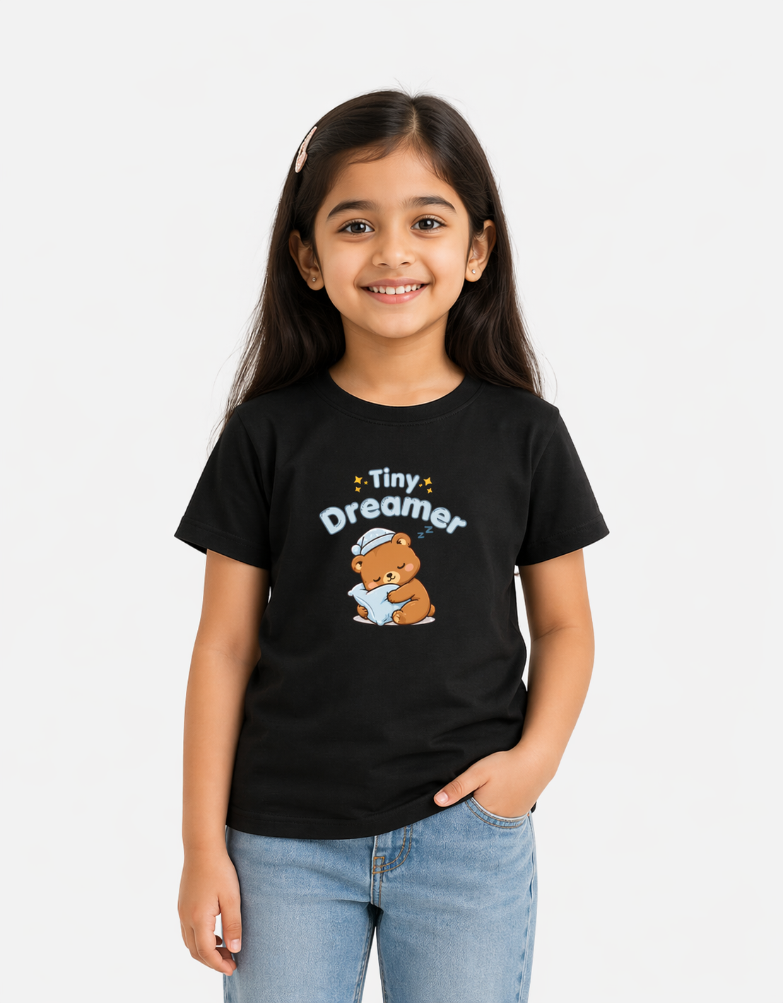 Tiny Dreamer Teddy Kids T-Shirt