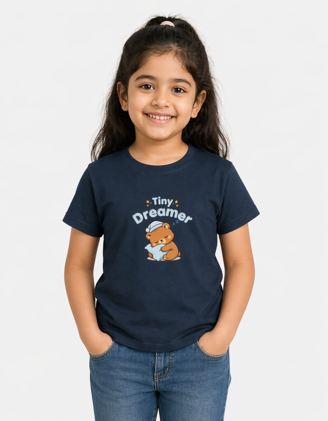 Tiny Dreamer Teddy Kids T-Shirt
