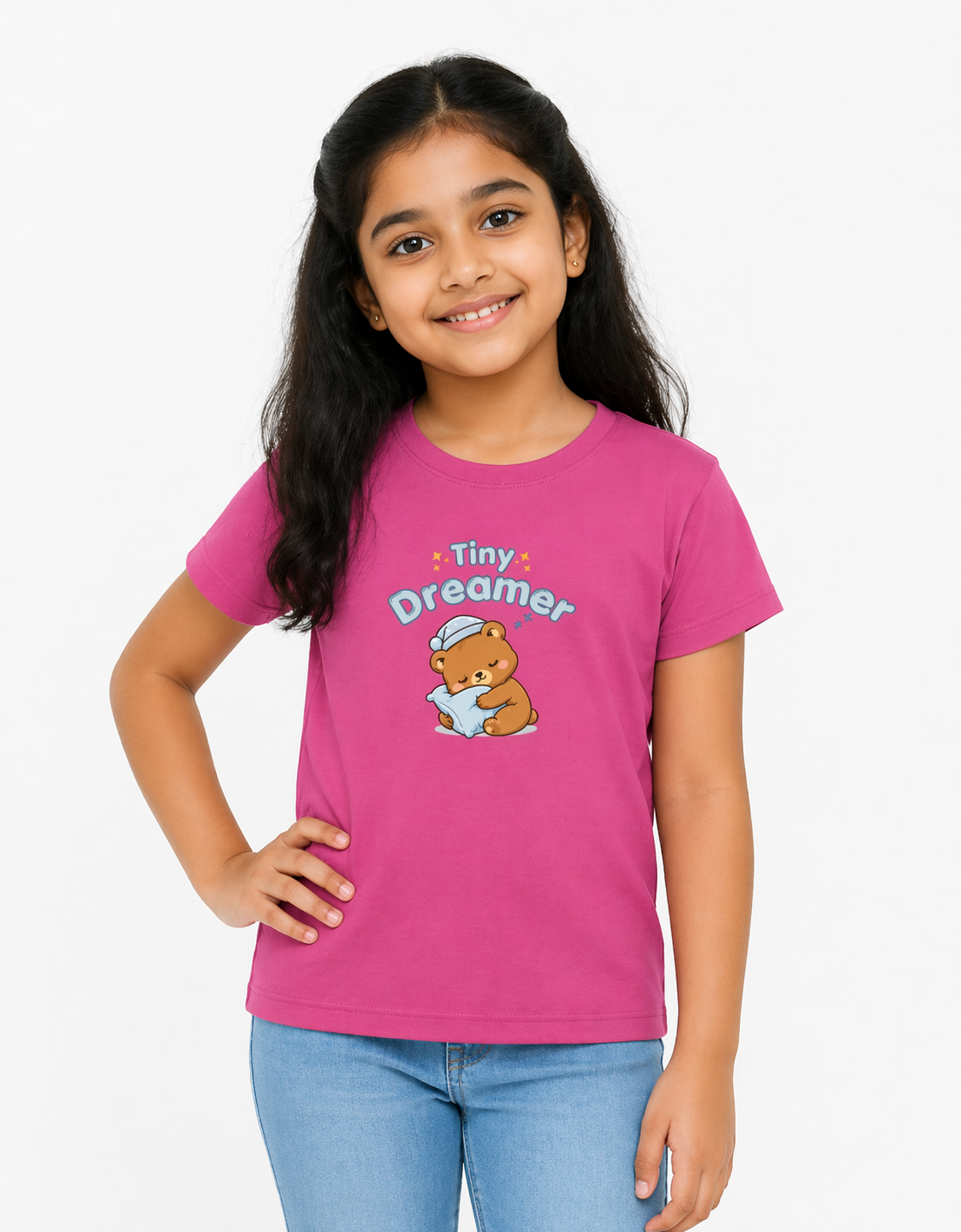 Tiny Dreamer Teddy Kids T-Shirt