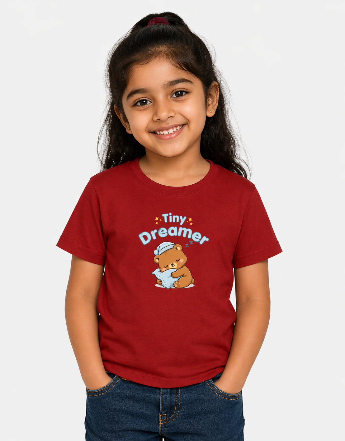 Tiny Dreamer Teddy Kids T-Shirt