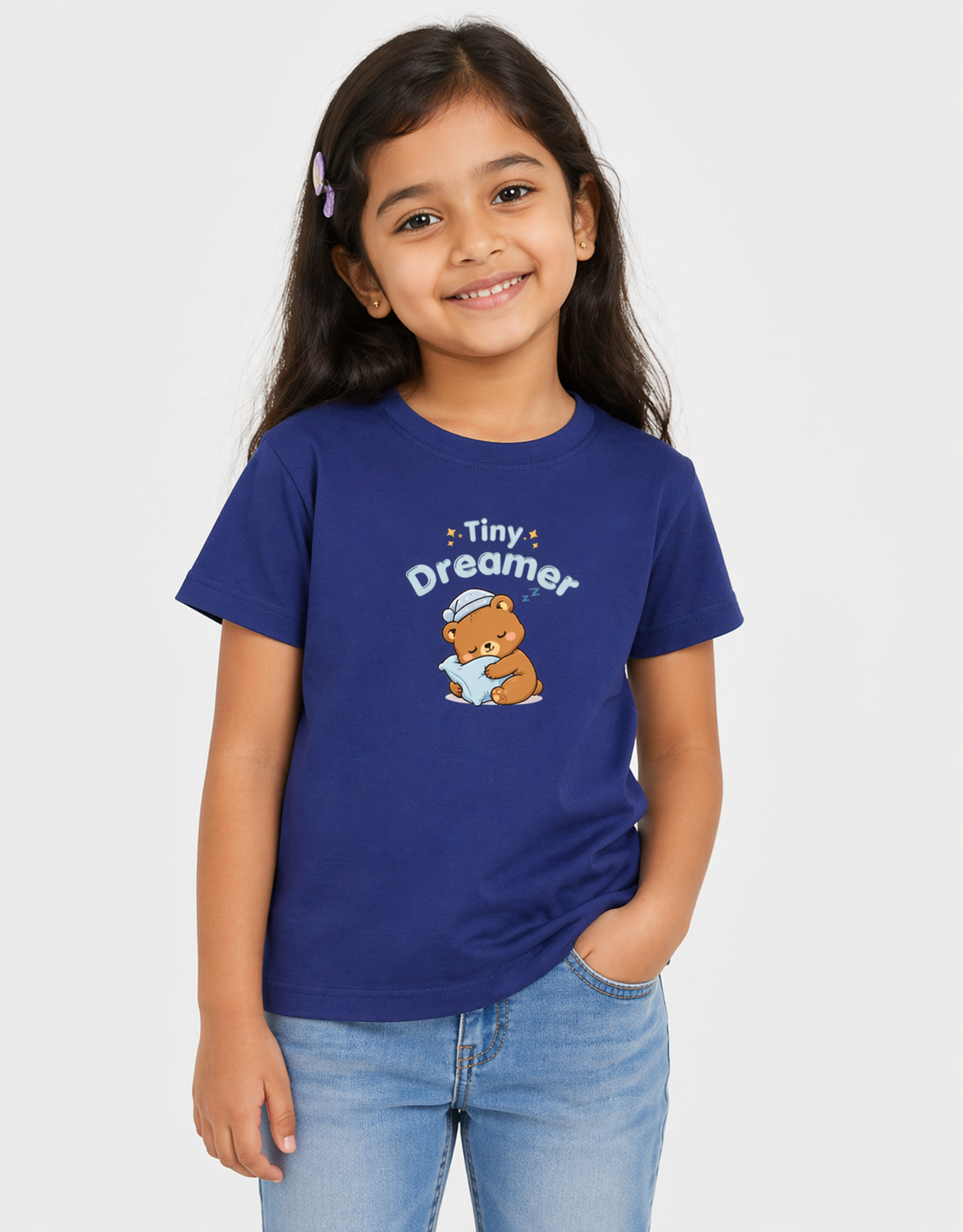 Tiny Dreamer Teddy Kids T-Shirt