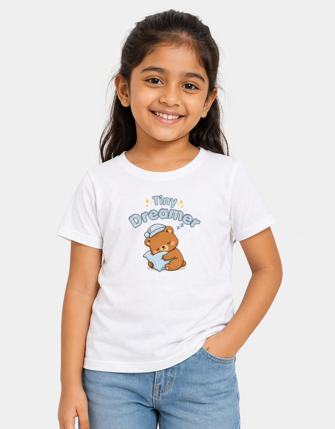 Tiny Dreamer Teddy Kids T-Shirt